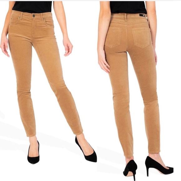 KUT from the Kloth Diana Stretch Corduroy Skinny Pants 6 - Picture 2 of 6
